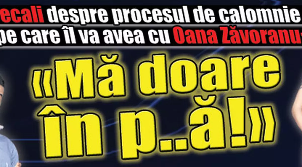 Gigi Becali, despre procesul cu Oana Zăvoranu: «Mă doare în p..ă!»