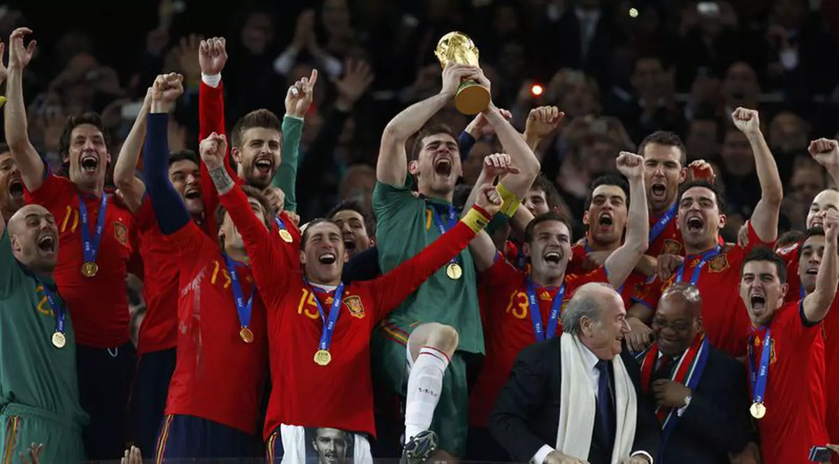 Spania, campioana mondială cu cele mai puţine goluri marcate din istorie