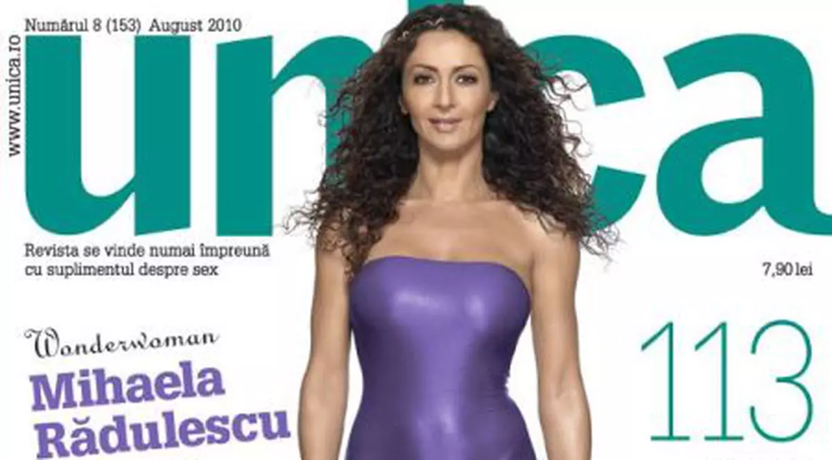 Mihaela Rădulescu, redactor-şef al revistei Unica