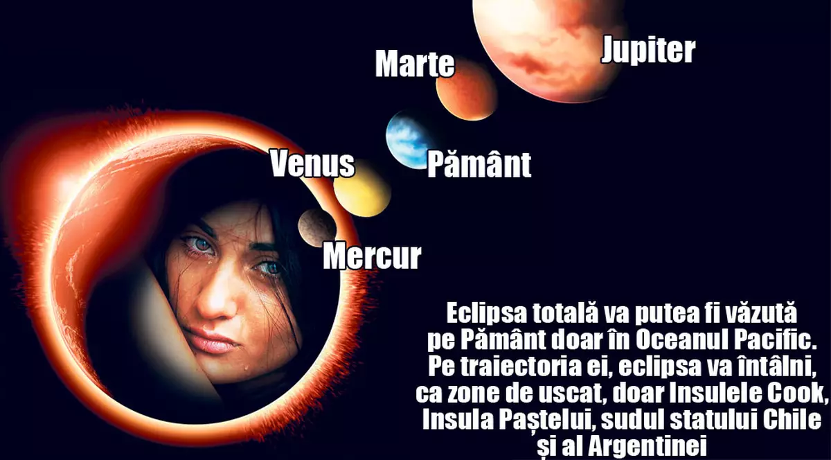 Astrologul Libertăţii, Elena Bunescu, avertizează: Eclipsa de Soare ne face să plângem