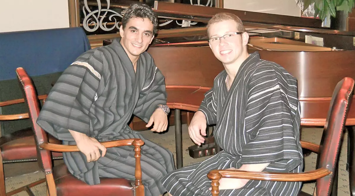 «Marocanul», în chimono