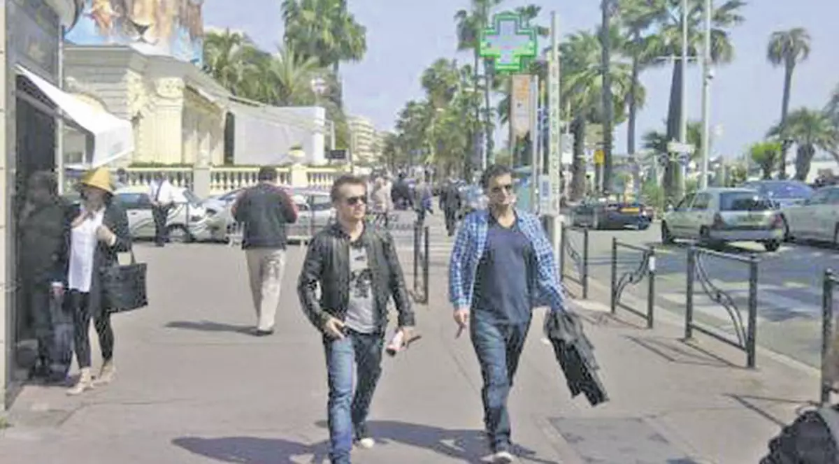 Codin şi Moldoveanu, ca băieţii, pe Coasta de Azur