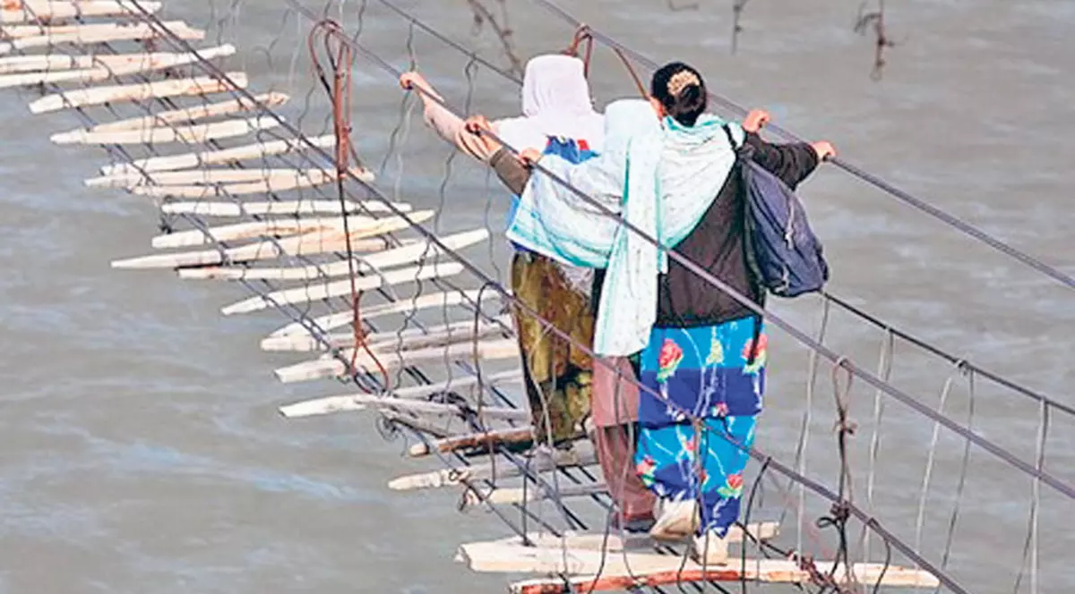Ai curaj să treci podul ăsta?