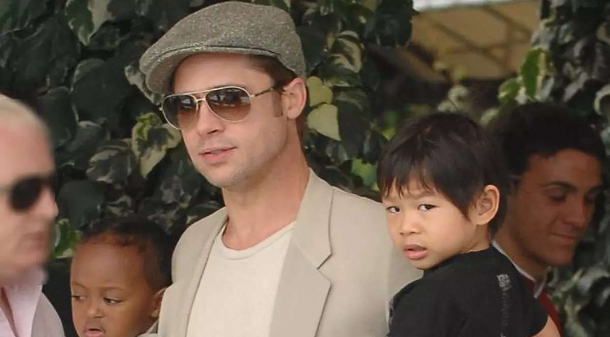 Copiii lui Brad Pitt nu l-au mai recunoscut după ce şi-a schimbat look-ul
