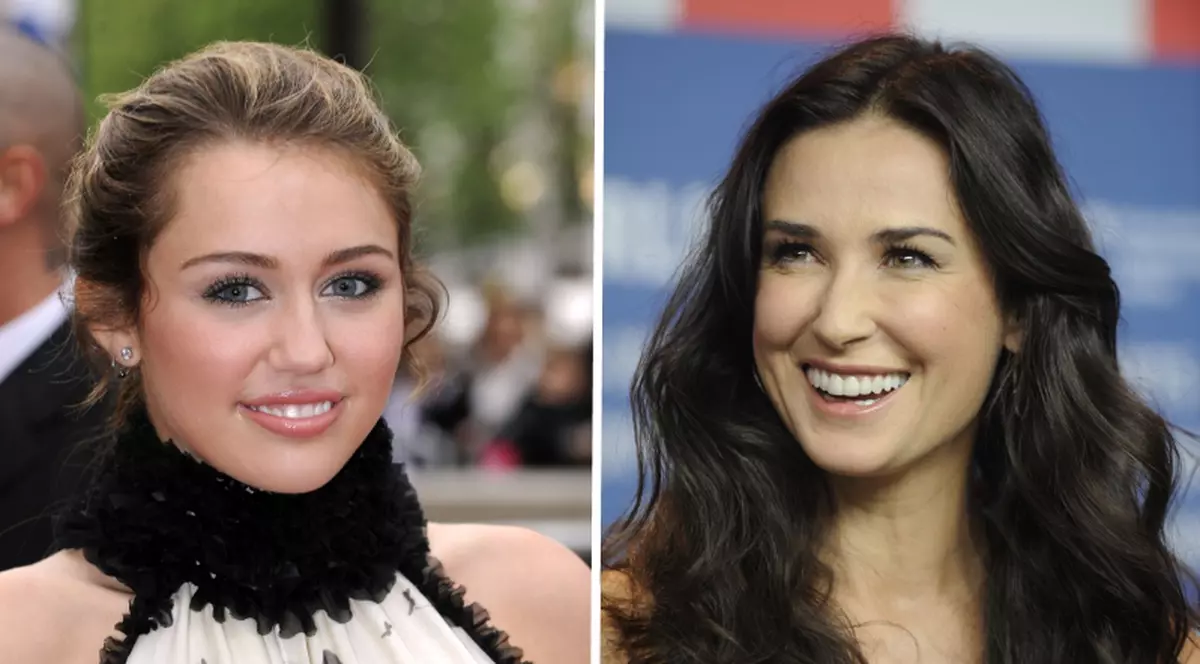Miley Cyrus şi Demi Moore fac un film împreună 