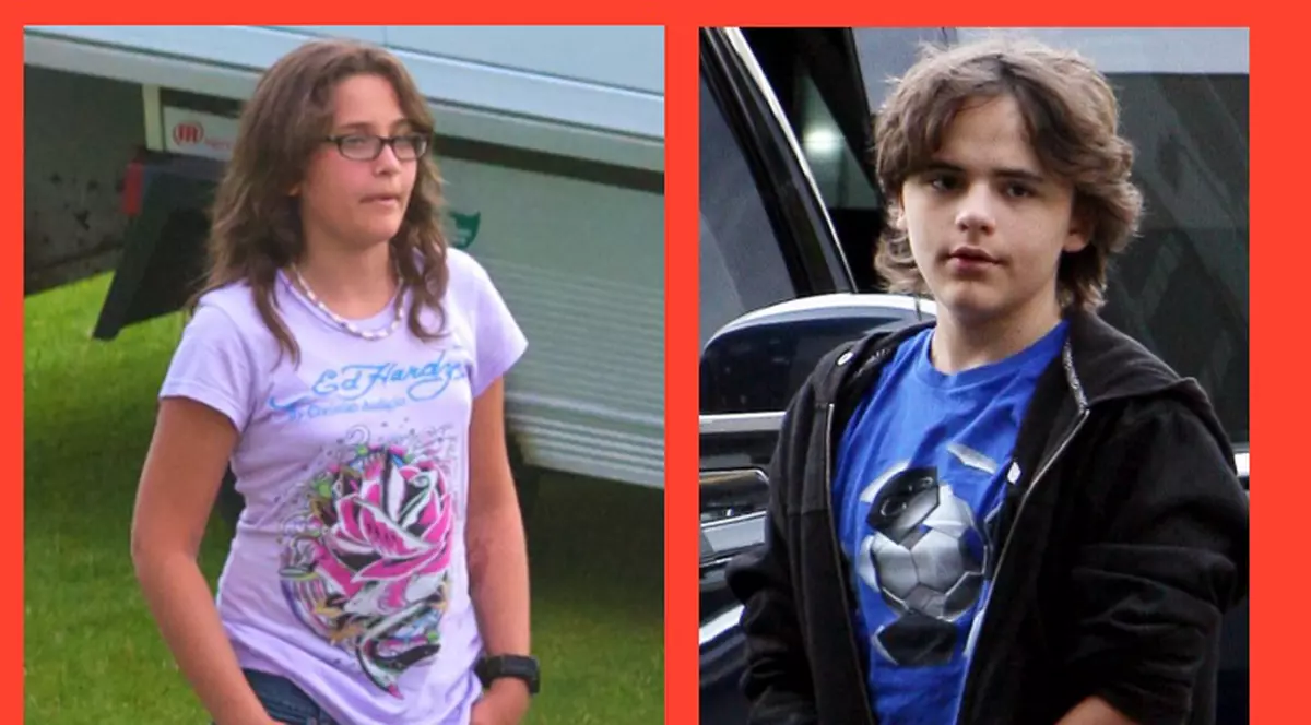Paris şi Prince Jackson, însoţiţi de bodyguarzi la şcoală