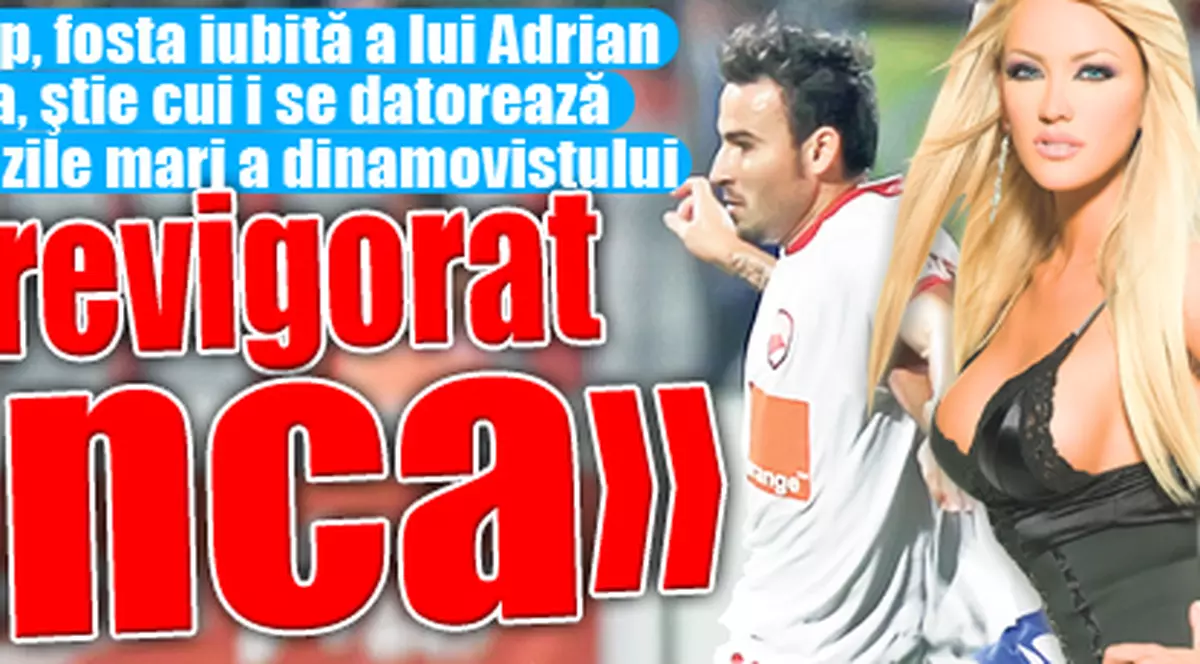 Silvia Pop: "Bianca l-a revigorat pe Adrian Cristea"