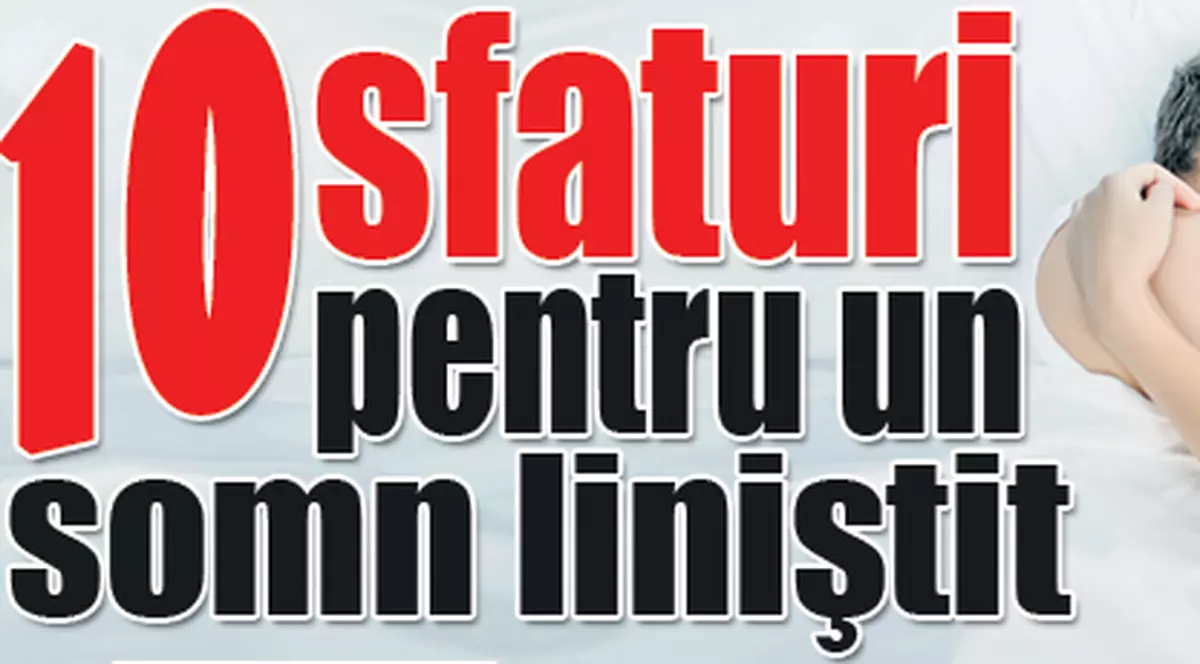 10 sfaturi pentru un somn liniştit