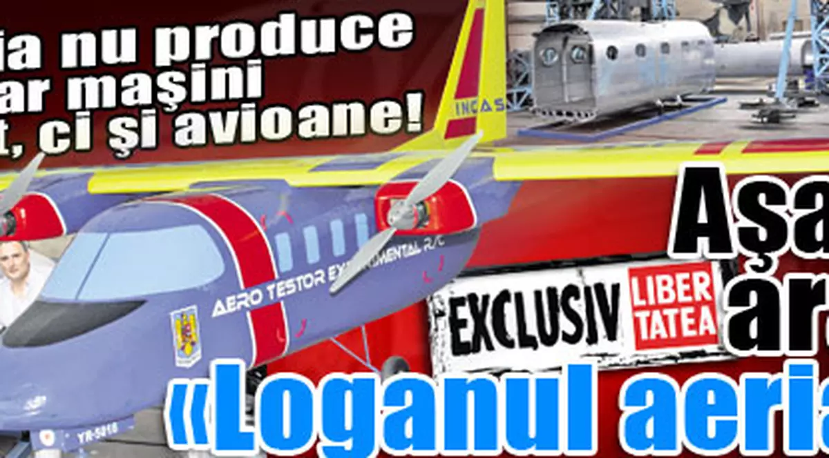 România nu produce doar maşini low-cost, ci şi avioane! Aşa va arăta «Loganul aerian»