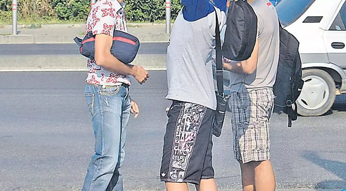 Kristijan Naumoski a făcut autostopul