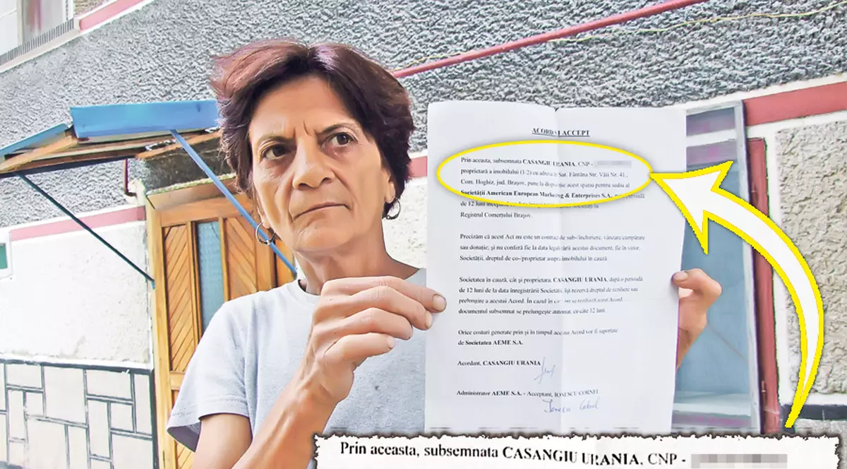 Proprietarii sediului unde figurează cea mai tare firmă din România sunt săraci lipiţi: «Lucrăm cu ziua, pe la unii pe la alţii, prin sat»