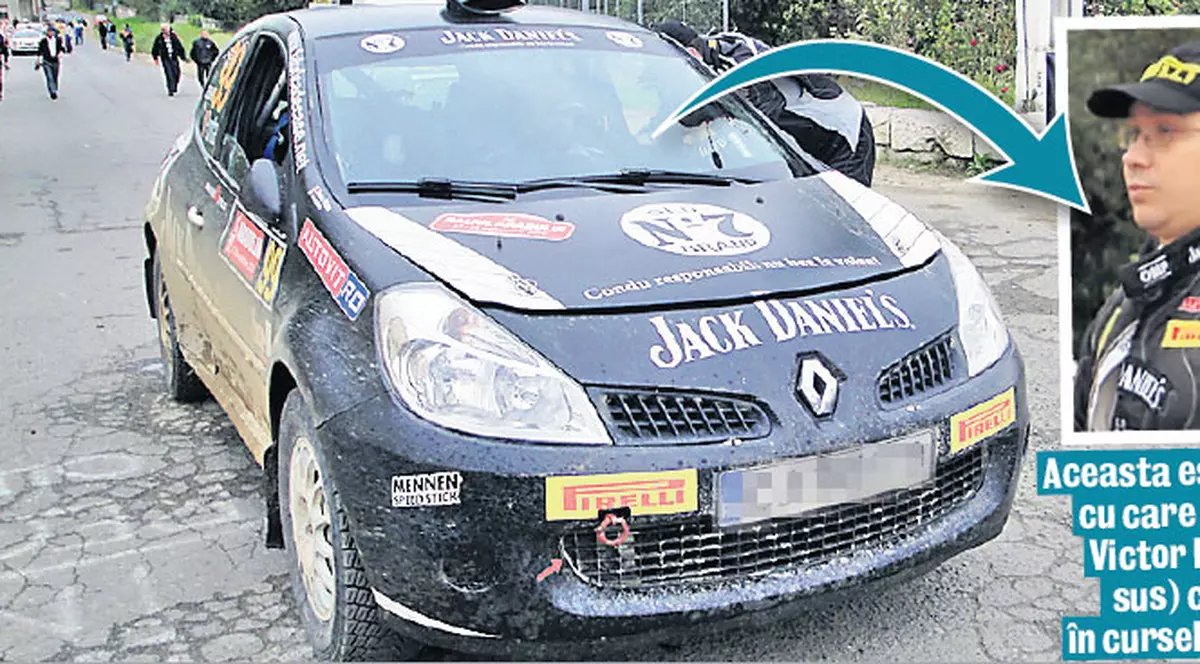 Ponta a ratat podiumul la raliul de la Arad