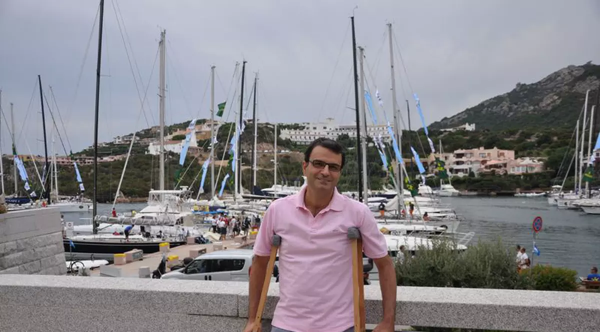 Lucian Mîndruţă, locul III la Swan Rolex Cup, cu velierul "Natalia" 