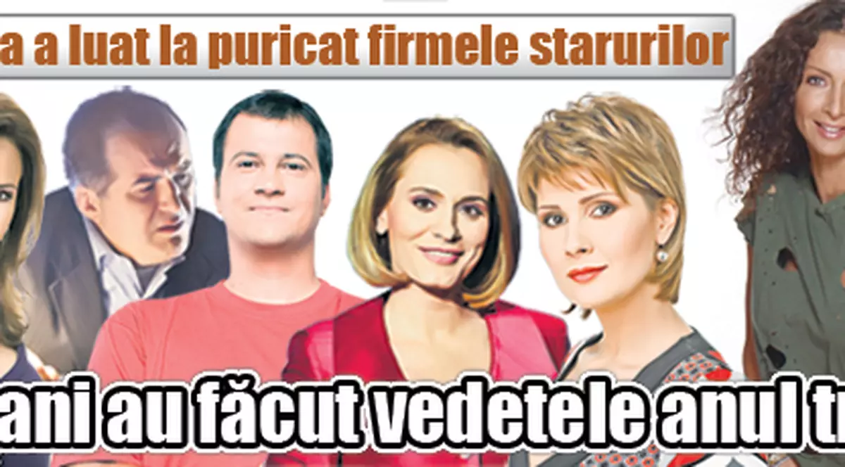 Câţi bani au făcut vedetele anul trecut?