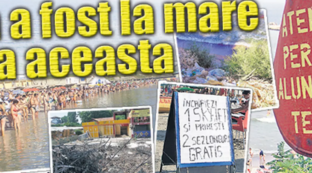 Aşa a fost la mare vara aceasta