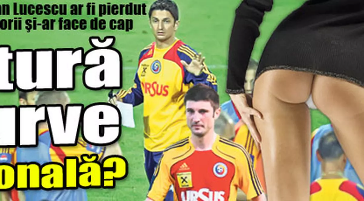 Băutură şi curve la naţională?