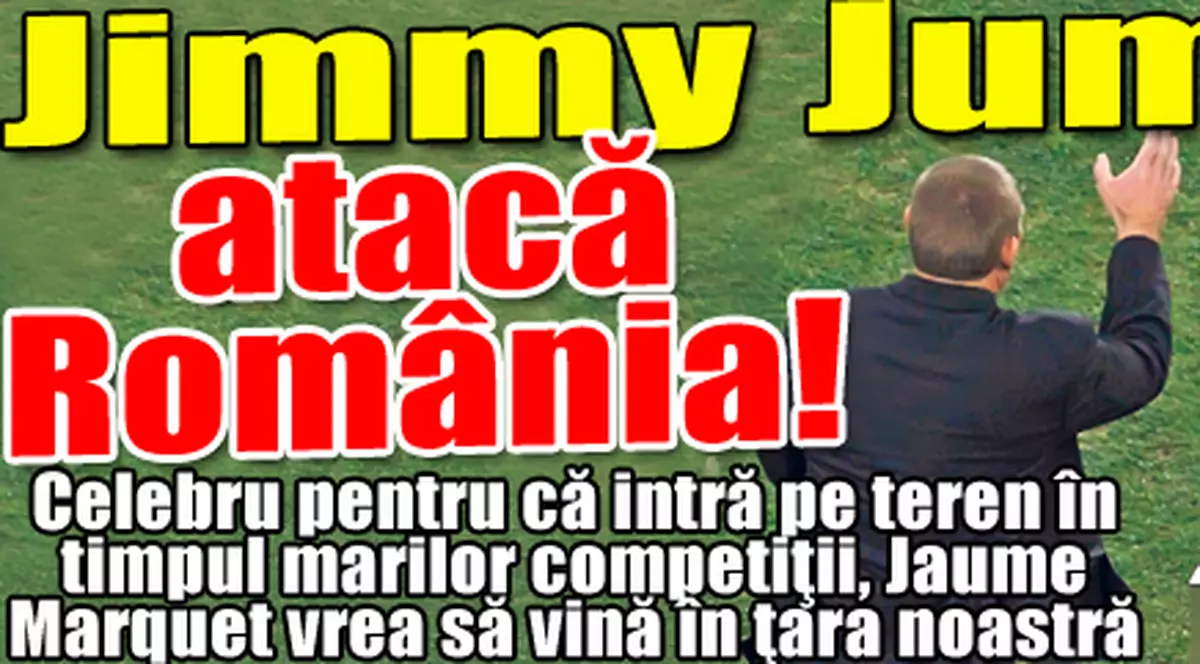 Jimmy Jump atacă România!
