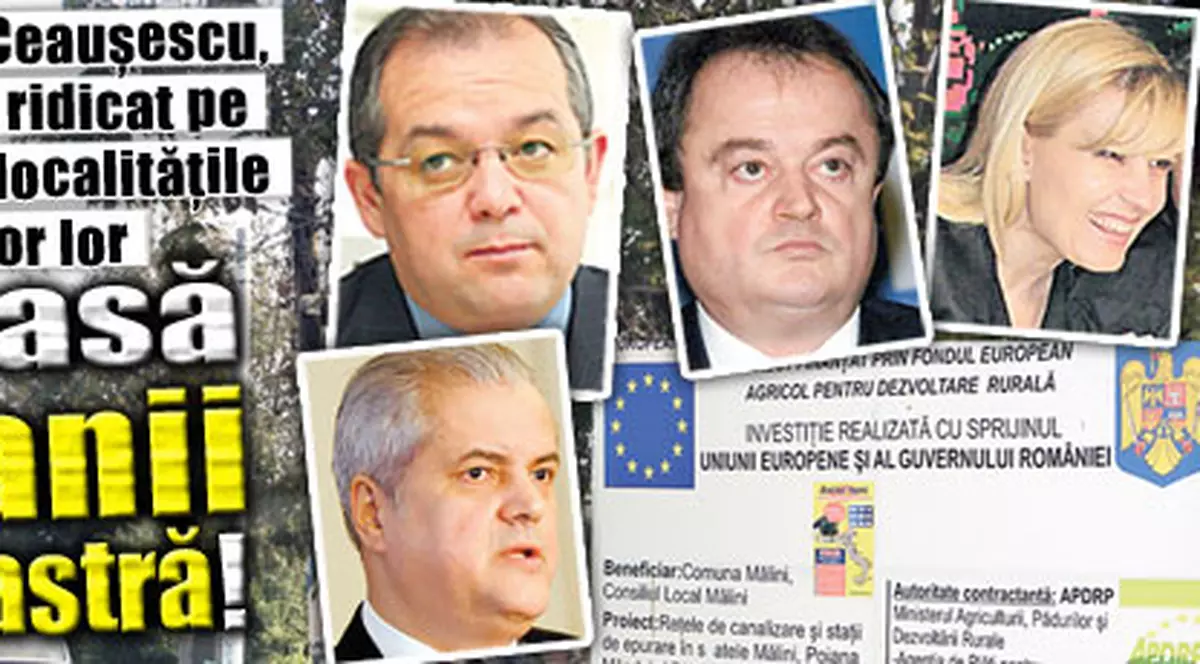 La ei acasă sunt banii dumneavoastră!