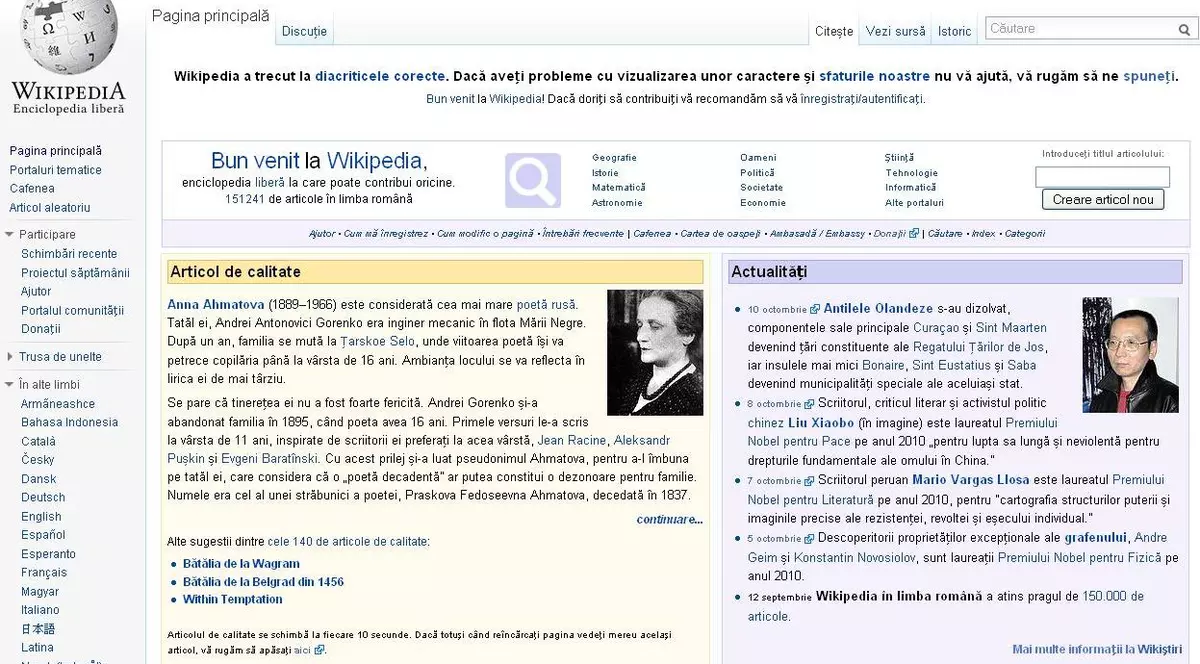 Wikipedia este folosită de peste 400 de milioane de persoane şi are un buget de 20 de milioane de dolari