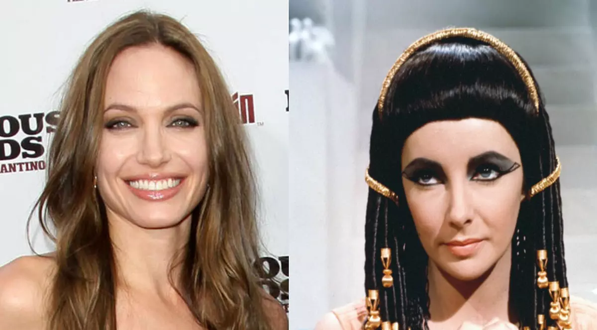 Angelina Jolie, preferată pentru rolul Cleopatrei