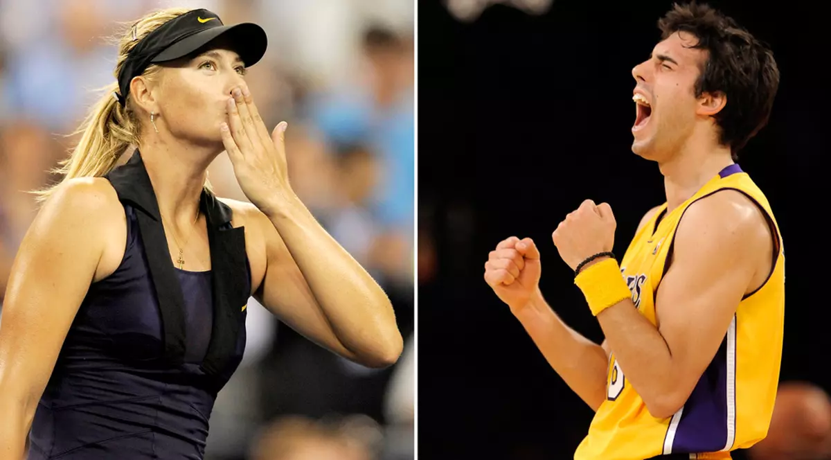 Maria Sharapova s-a logodit cu Sasha Vujacic