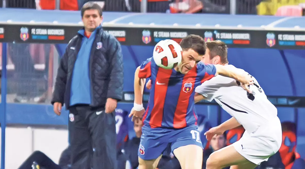 Gigi Becali e entuziasmat de jocul Stelei în meciul cu Sportul Studenţesc: «Am jucat tiki-taka»