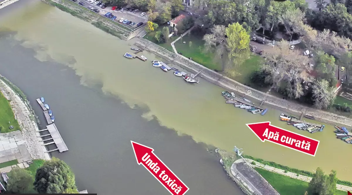 Aşa înaintează «apa morţii»