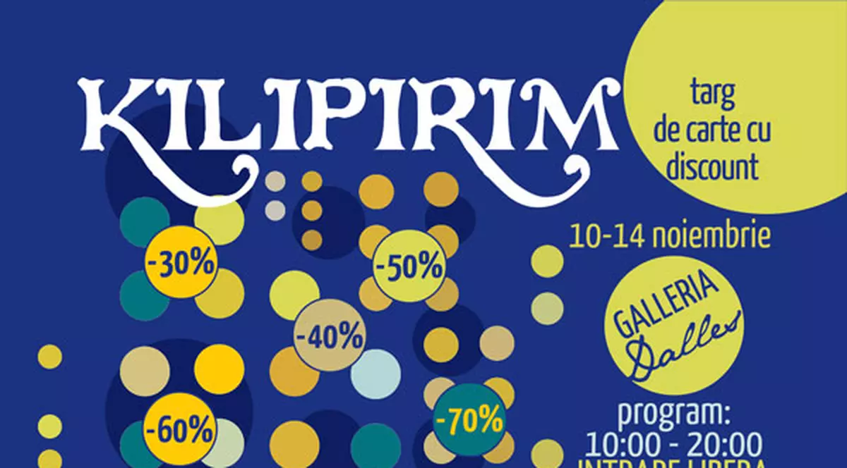 Târg de carte la preţ redus