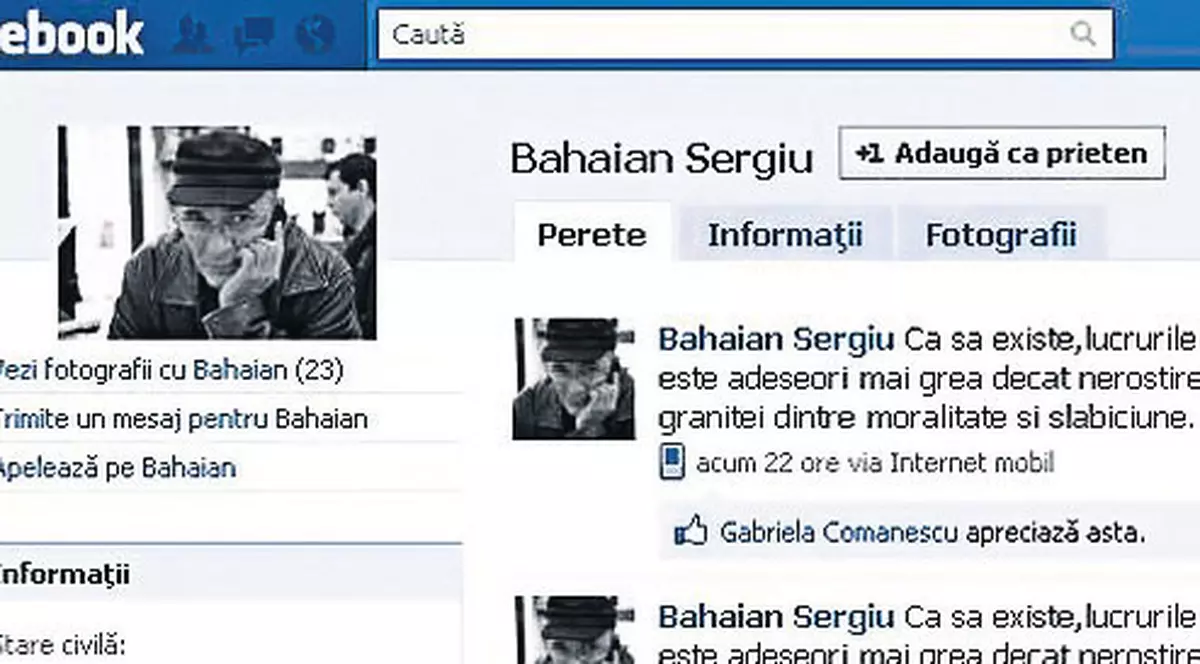 Sergiu Băhăian are acces la internet în arest! Postează pe Facebook din spatele gratiilor