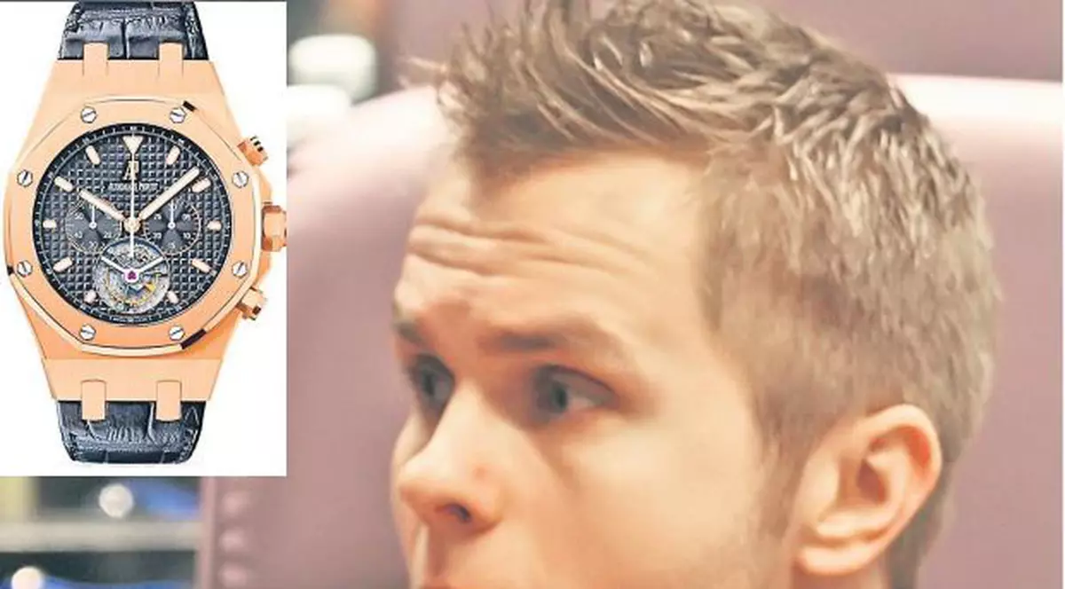 Codin Maticiuc şi-a tras ceas de 150.000 de euro