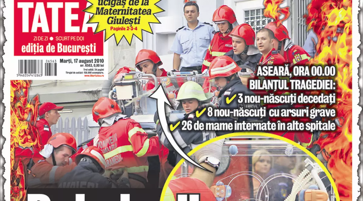 Incendiu la Roma | Bebeluşii erau să ardă de vii ca-n Maternitatea Giuleşti