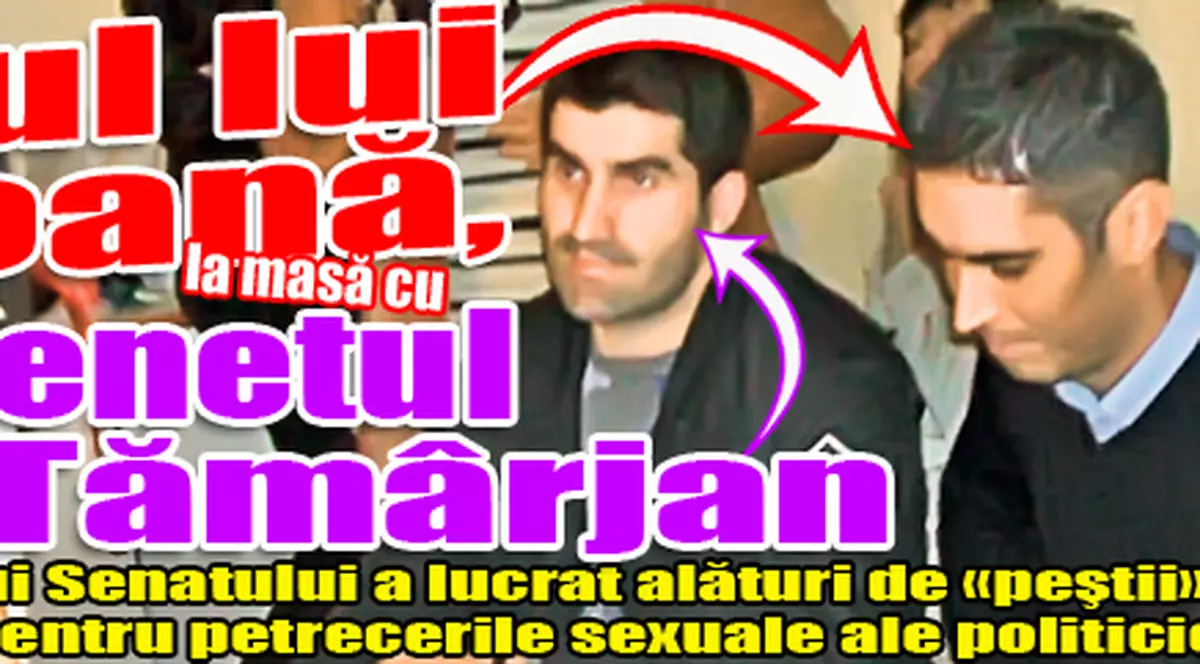 Finul lui Geoană, la masă cu proxenetul Ion Tămârjan