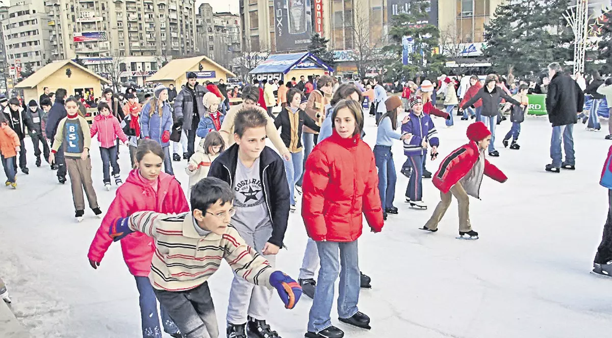 Unde patinaţi  în weekend
