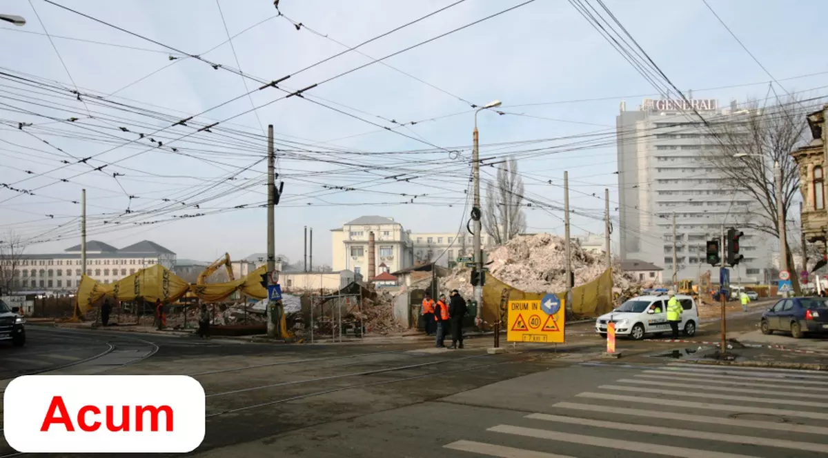 Hotelul Marna şi Cinematograful Feroviar, puse la pământ 