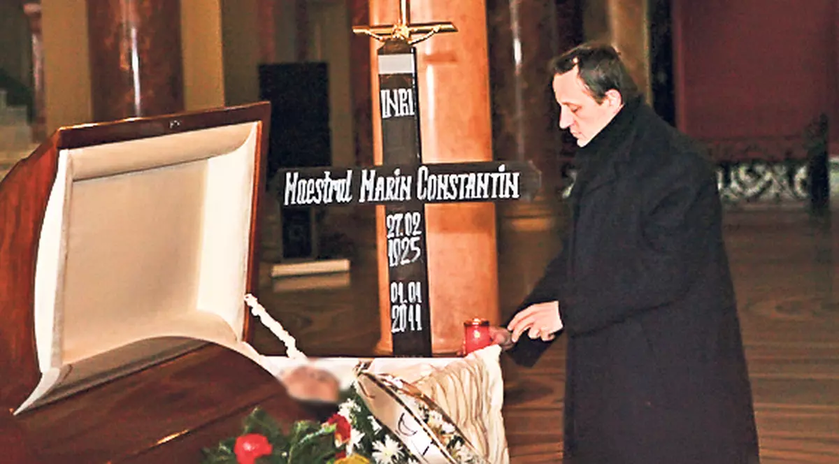 Marin Constantin va fi înmormântat azi