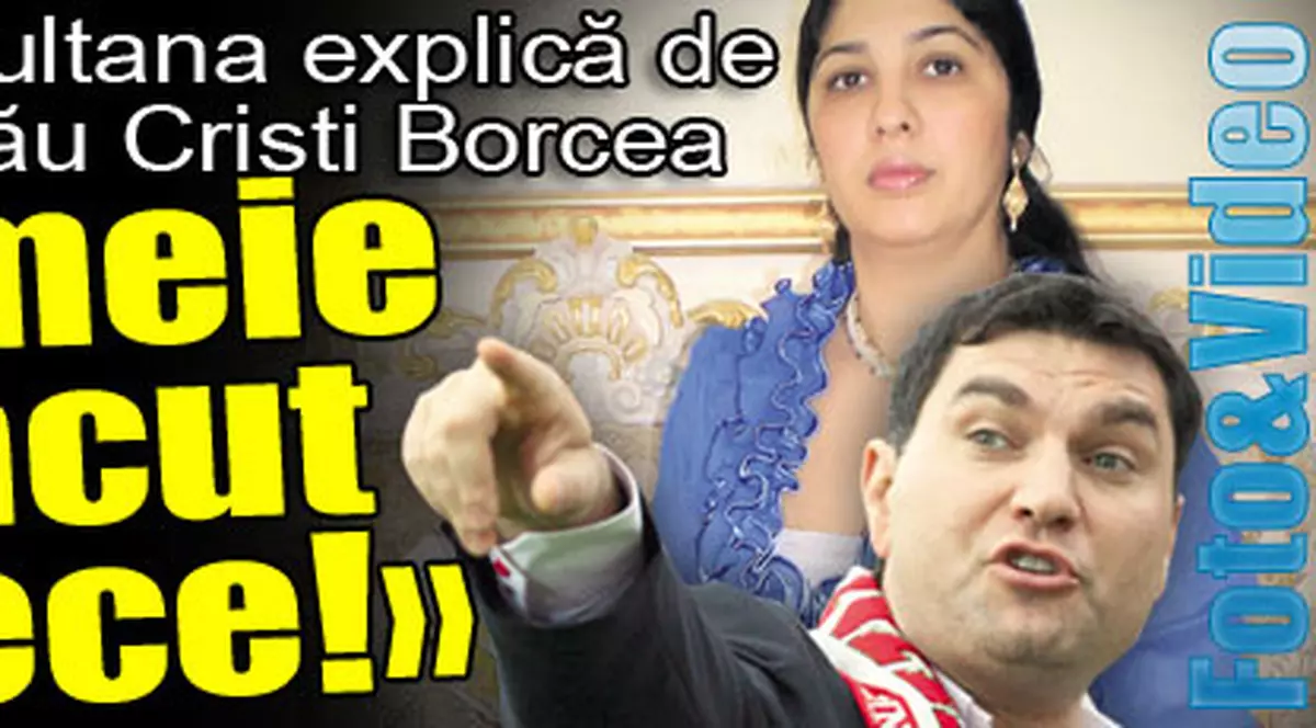 Vrăjitoarea Sultana explică de ce se simte rău Cristi Borcea: "O femeie i-a făcut farmece"