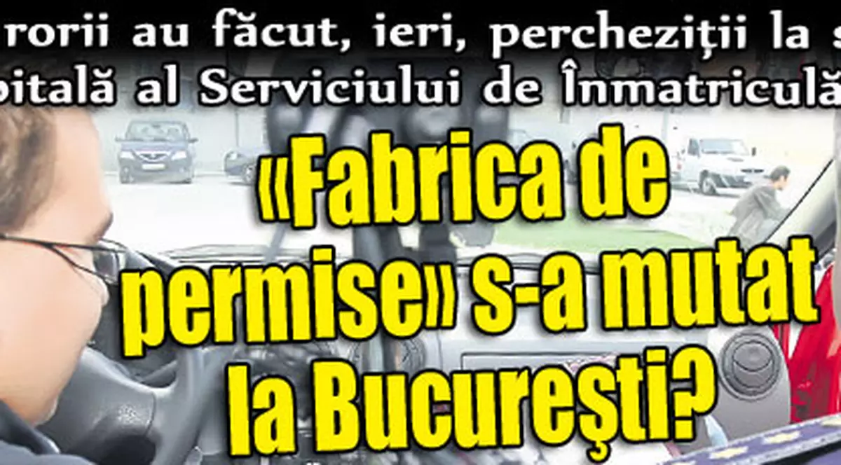 Dai 100 € şi iei permis în Bucureşti
