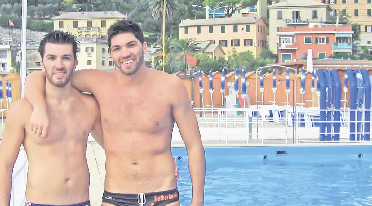 Fraţii Pavel şi Petru Popescu sunt gemenii de la polo