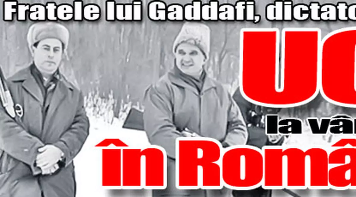 Fratele lui Gaddafi, ucis la vânătoare în România?