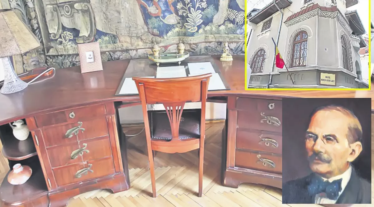 La acest birou a studiat Victor Babeş bacteriile