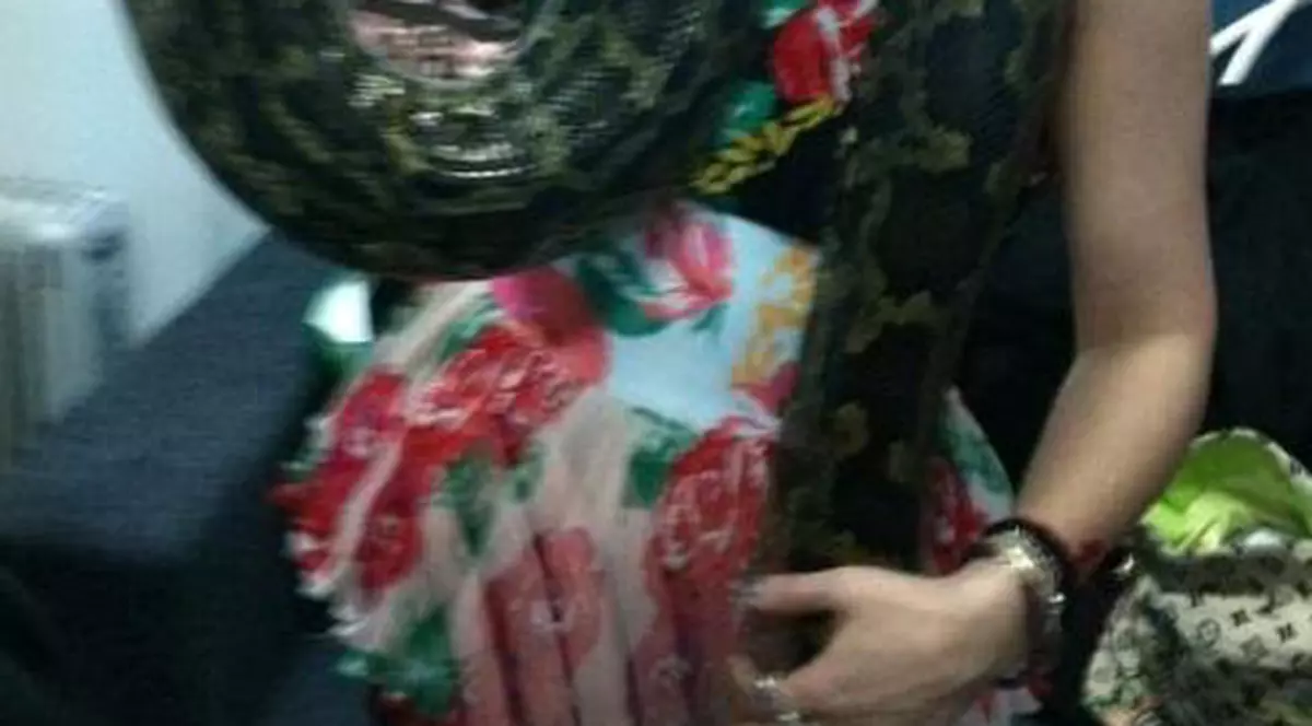 Un piton de 15 kg, ultimul accesoriu al Loredanei