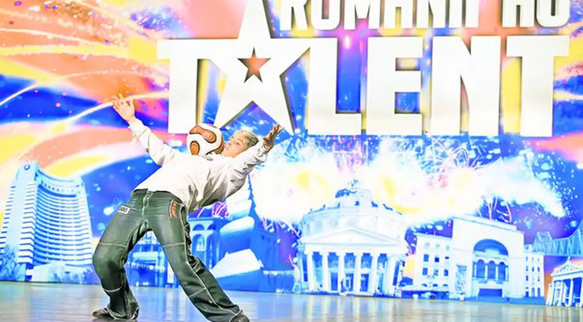 Tânărul care a "vrăjit" balonul la "Românii au talent", refuzat de Steaua!  