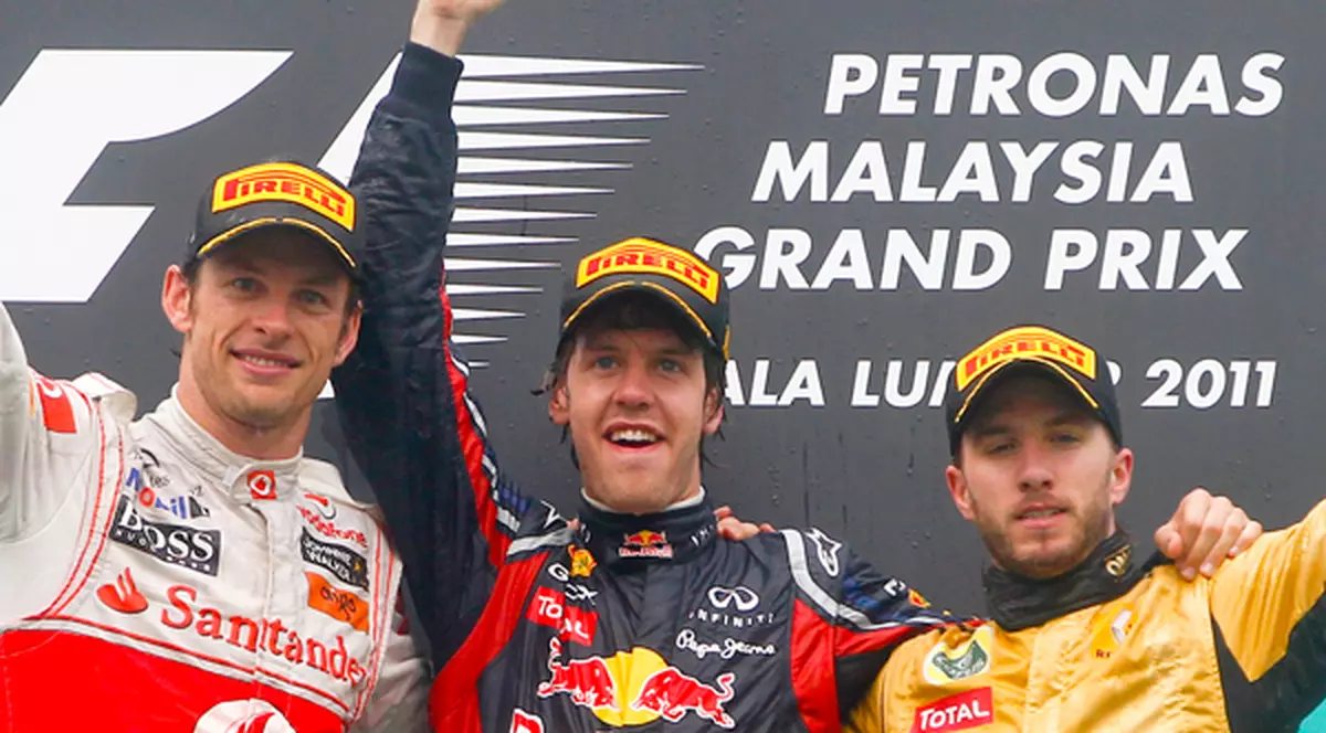 Sebastian Vettel a câştigat şi cursa de Formula 1 de la Sepang - Vezi clasamentele!