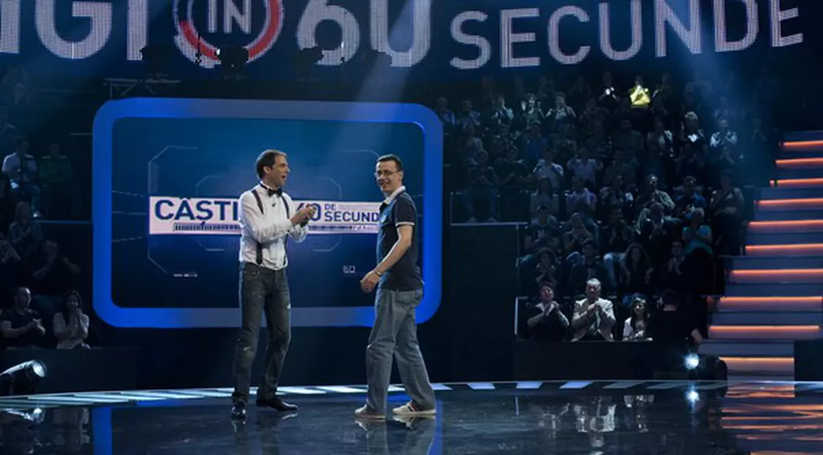 La "Câștigi în 60 de secunde", Dan Negru are recuzită de 100.000 de euro