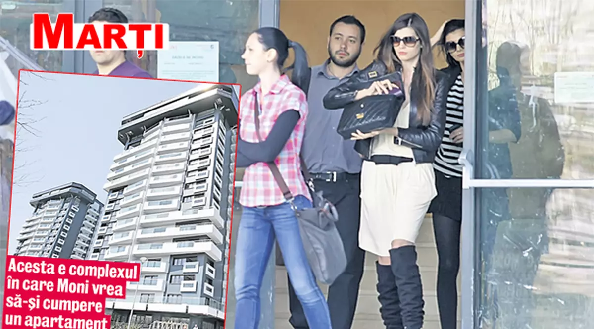 Monica Columbeanu nu mai vrea să stea pe la prieteni. Îşi cumpără apartament
