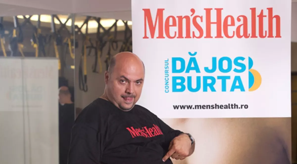 Constantin Zamfirescu s-a înscris la concursul ”Dă jos Burta!”