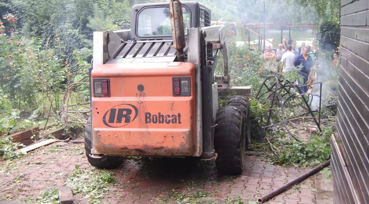 Club de fiţe din Herăstrău, demolat