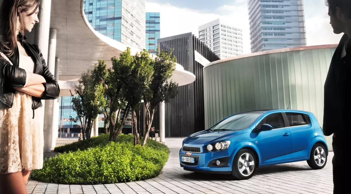 Noul Chevrolet Aveo are un preţ de pornire de 9.630 euro în România