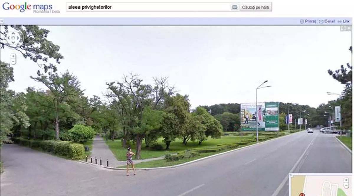 Foto | Curvele din Bucureşti sunt vedete pe Google Earth