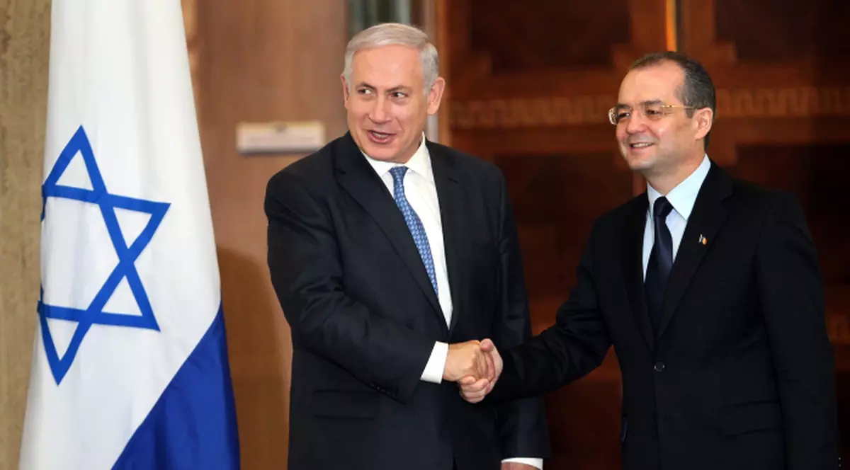 Emil Boc a făcut o gafă: l-a numit pe premierul Netanyahu preşedinte